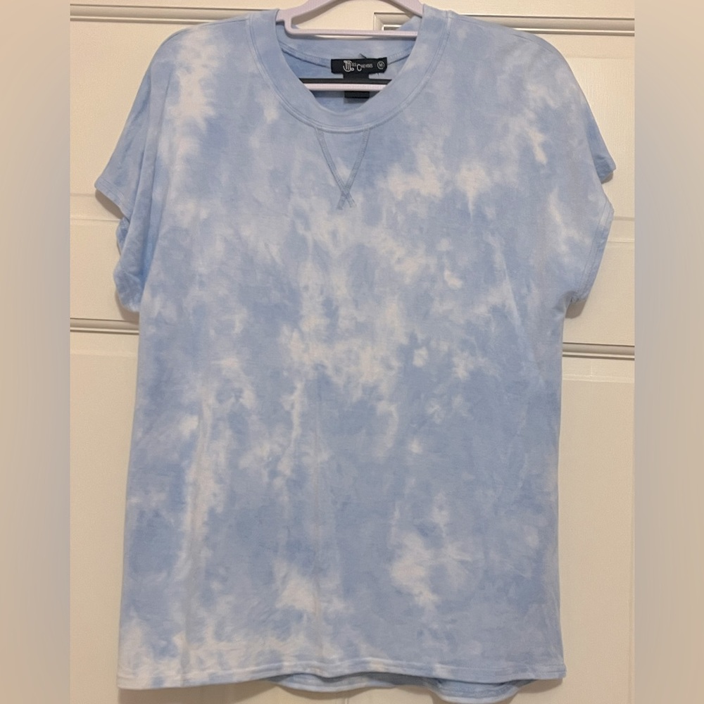 Blue Tie-Dye Women’s T-shirt